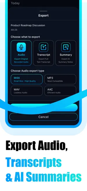 Voicenote AI ：Note Taker screenshot 3
