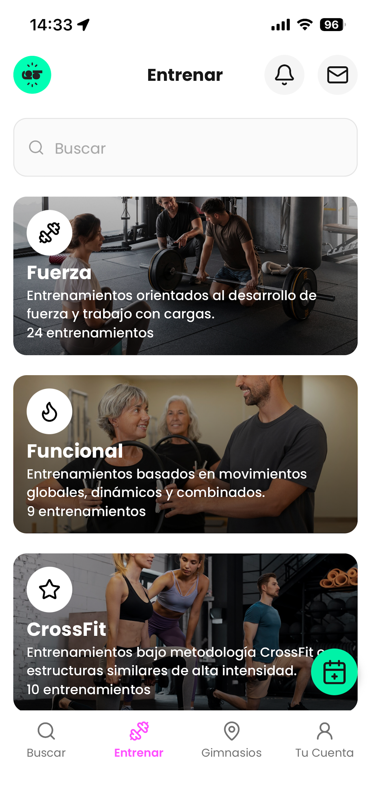 gymbro - Elegí tu Entrenador