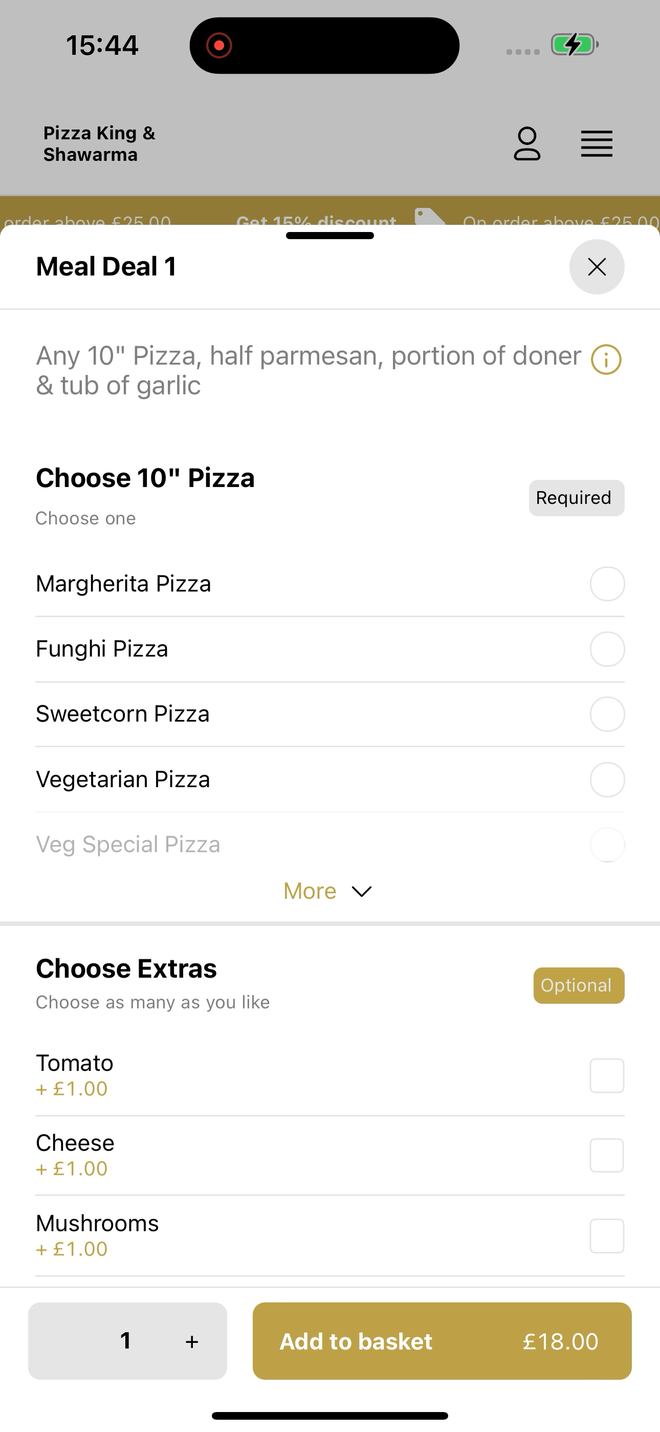 Pizza King & Shawarma screenshot 9