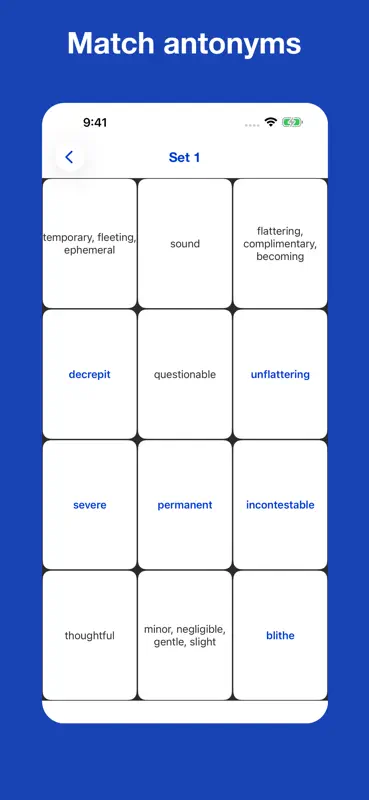 Mastering English Adjectives screenshot 6 of 8