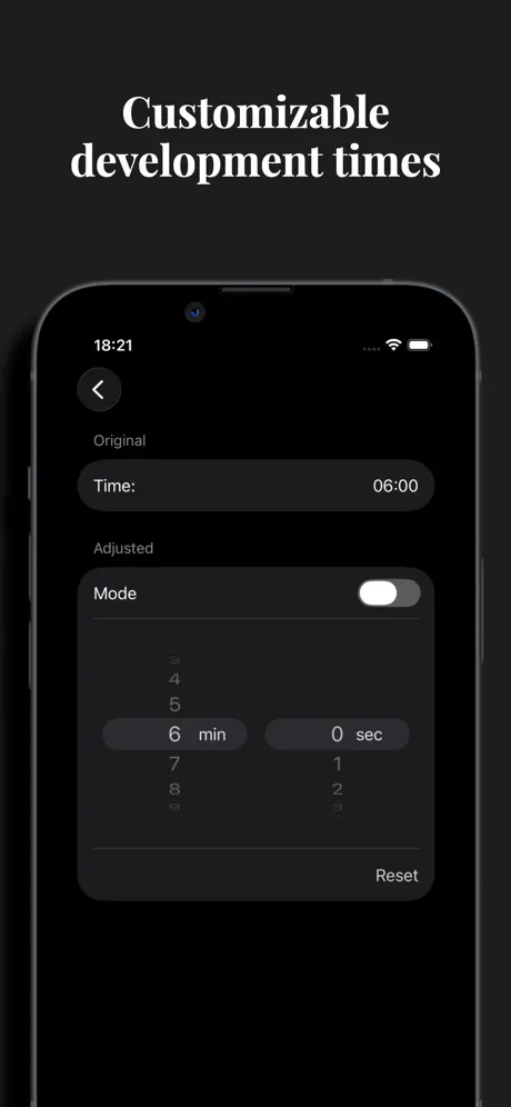 Analog Film Developer Timer screenshot 6
