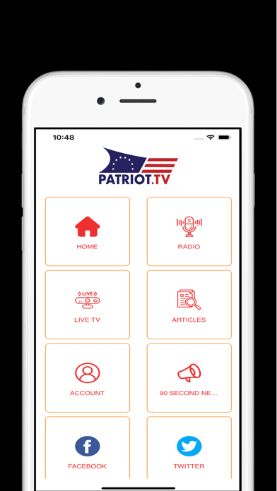 PATRIOT.TV Screenshot