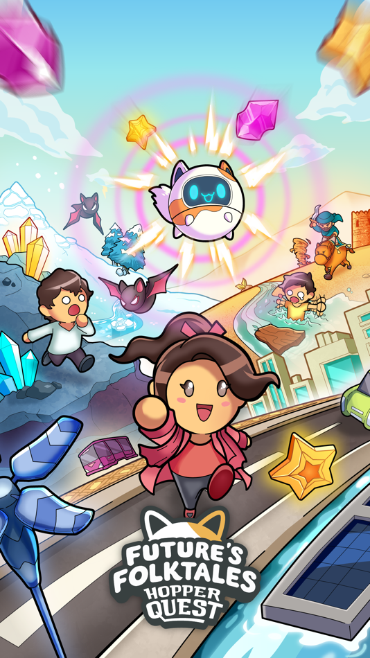 #1. FUTURES FOLKTALES: Adventures (iOS) De: Manga Productions