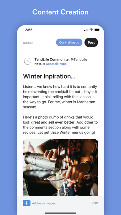 TendLife Network Screenshot