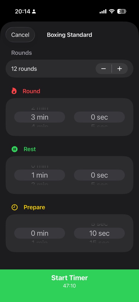 RoundTimer: Boxing & HIIT - Sports App | MWM