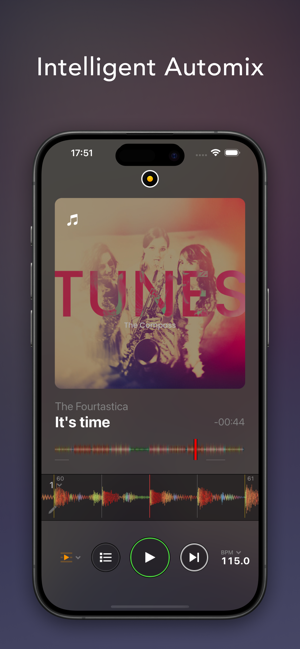 ‎djay - DJ App & AI Mixer Screenshot