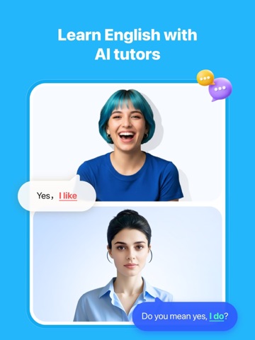 LangLearn: AI English Tutor iPad screenshot 2