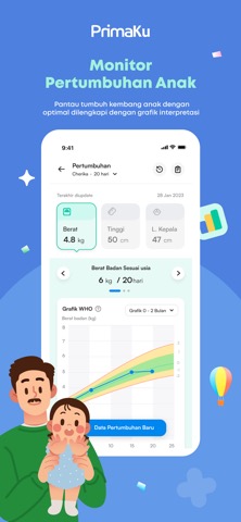 PrimaKu - Cek Pertumbuhan Anakのおすすめ画像2