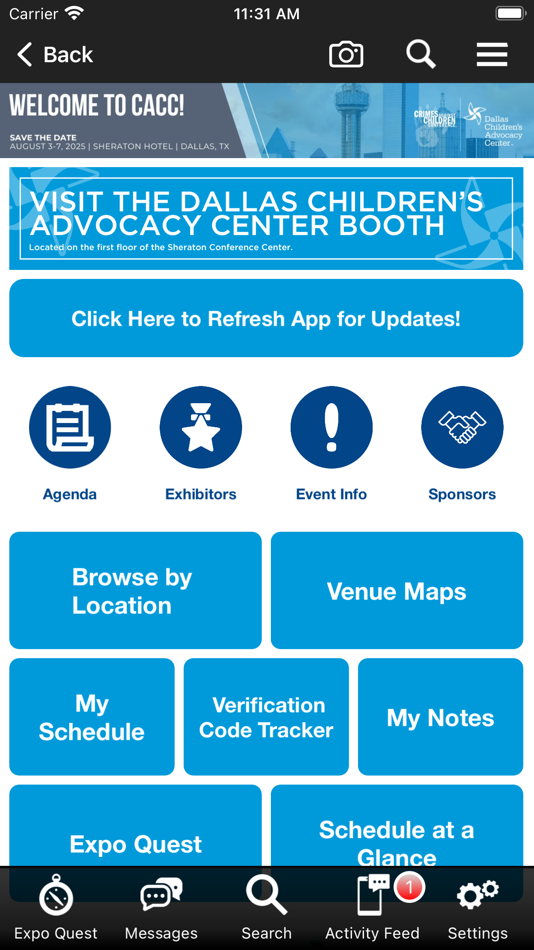 #2. DCAC Events (iOS) 由: Dallas Children's Advocacy Center