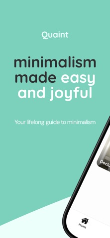 Quaint: The Minimalism App Screenshot 1 of 10