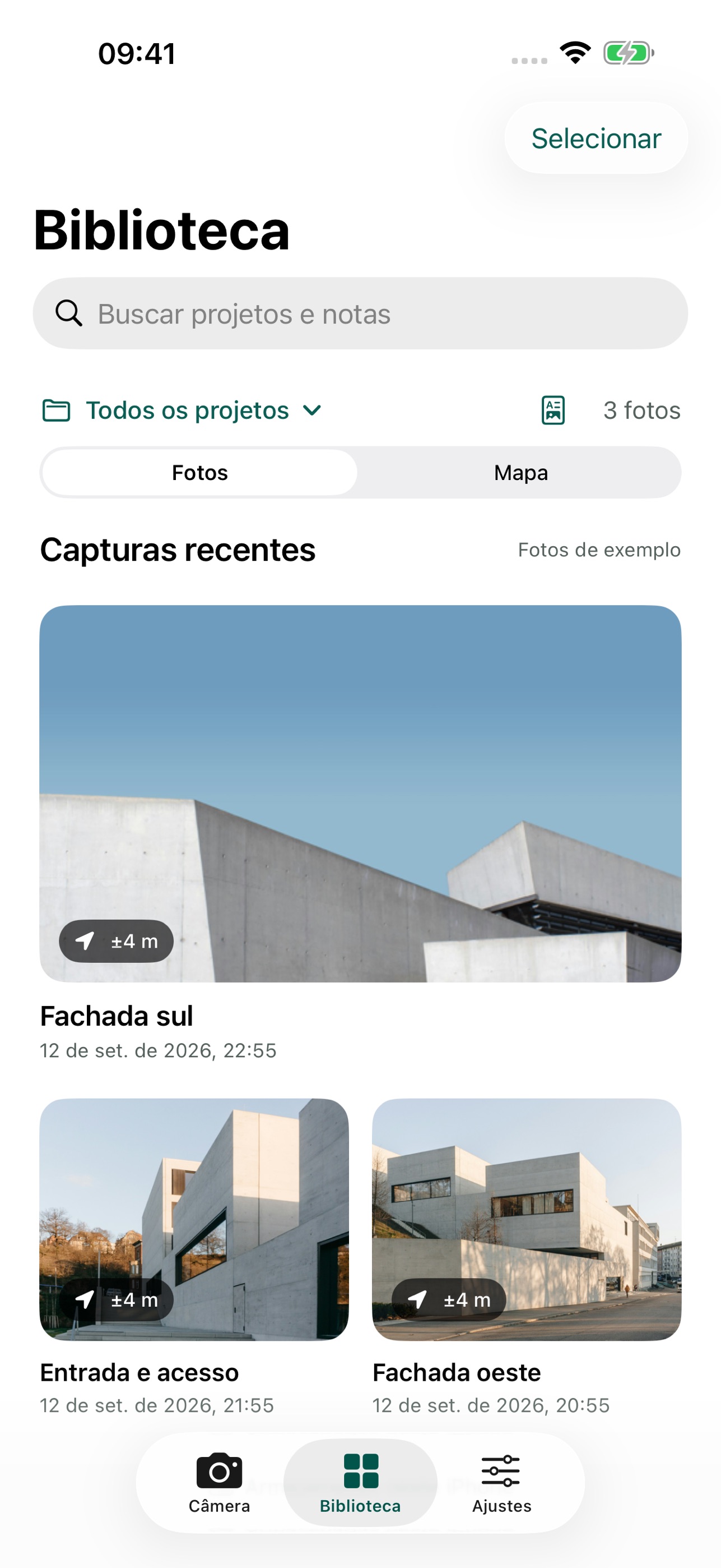 Screenshot 4 of Câmera GPS: Fieldnote