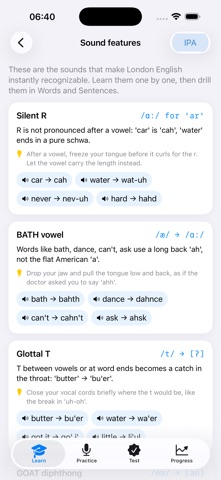 Accent Coach: Master Accents iPhone screenshot