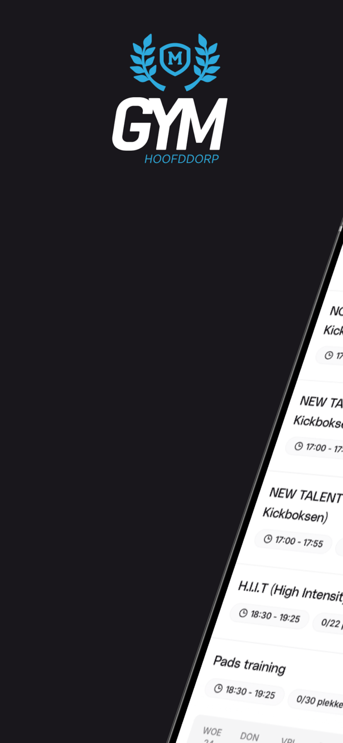 GYM Hoofddorp App