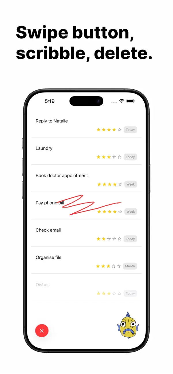 #6. Scribble Task (iOS) 게시자: shantanu chandel