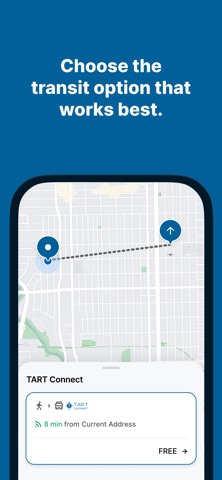 TART Connect iPhone screenshot