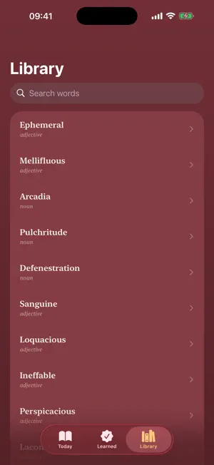 Lexicon Daily Word screenshot 3