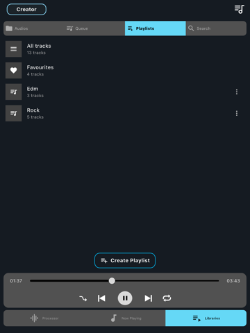 8D Audio - 8D Player, Audio 3D iPad screenshot 6 - Music app