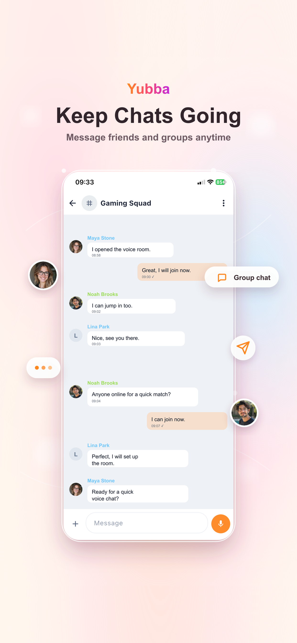 Yubba - Push To Talk screenshot 3