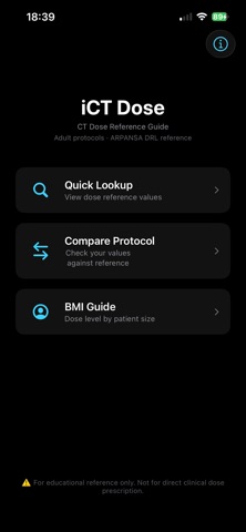 iCTDose Screenshot 1 of 7