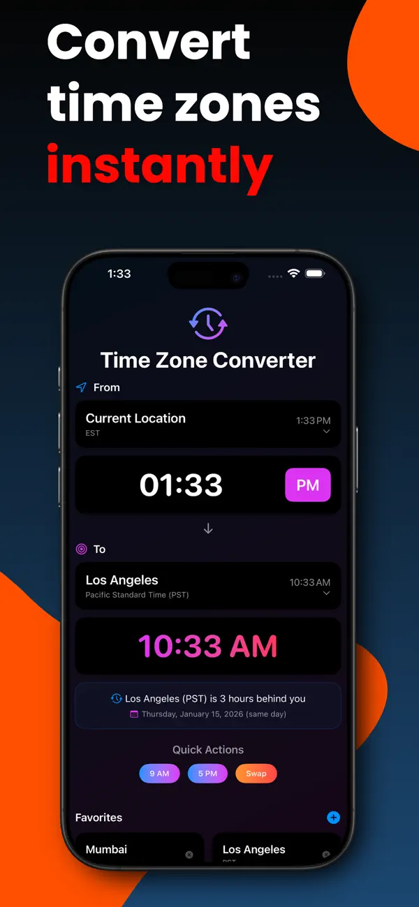 #1. Time Zone Conversion (iOS) Von: Kirtan Nayee
