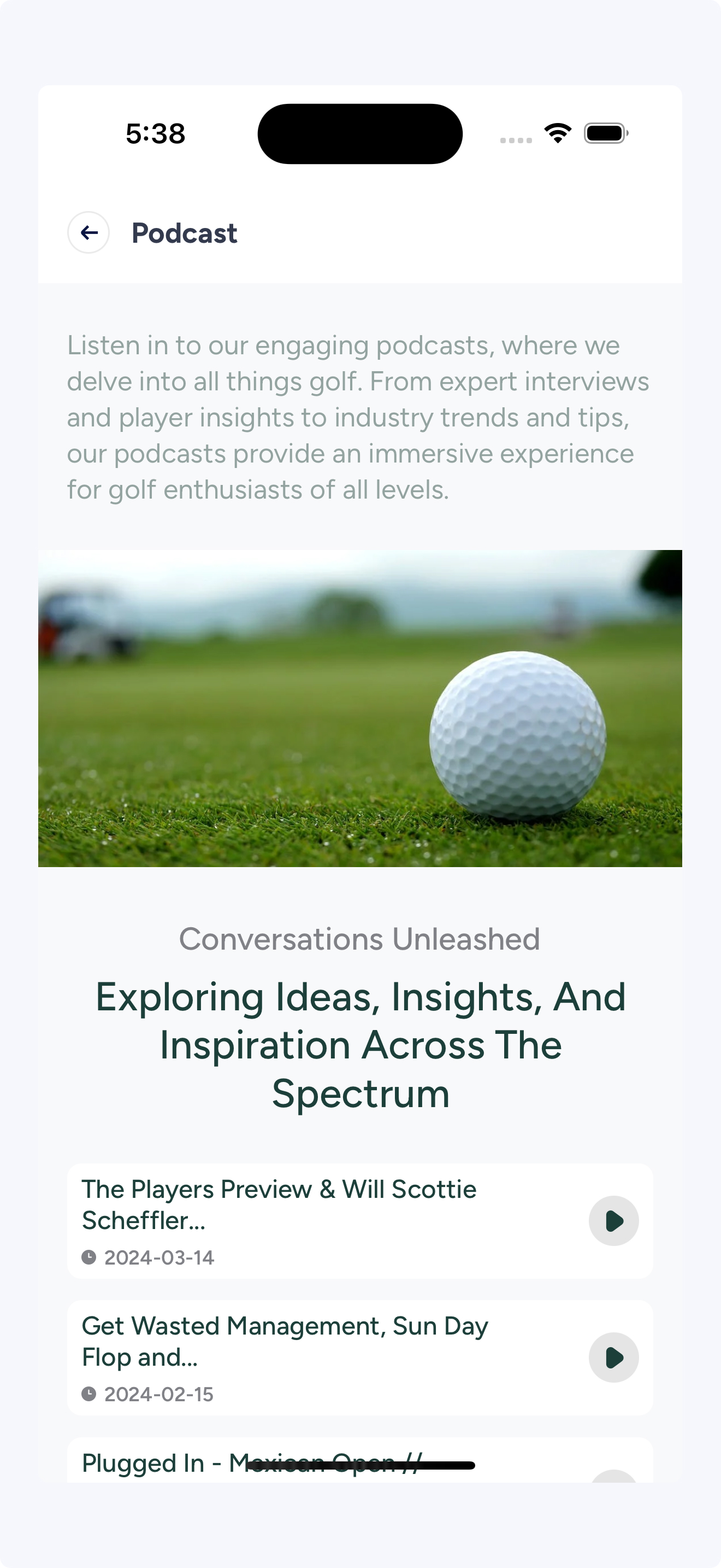 MINORITY GOLF ASSOCIATION screenshot 4