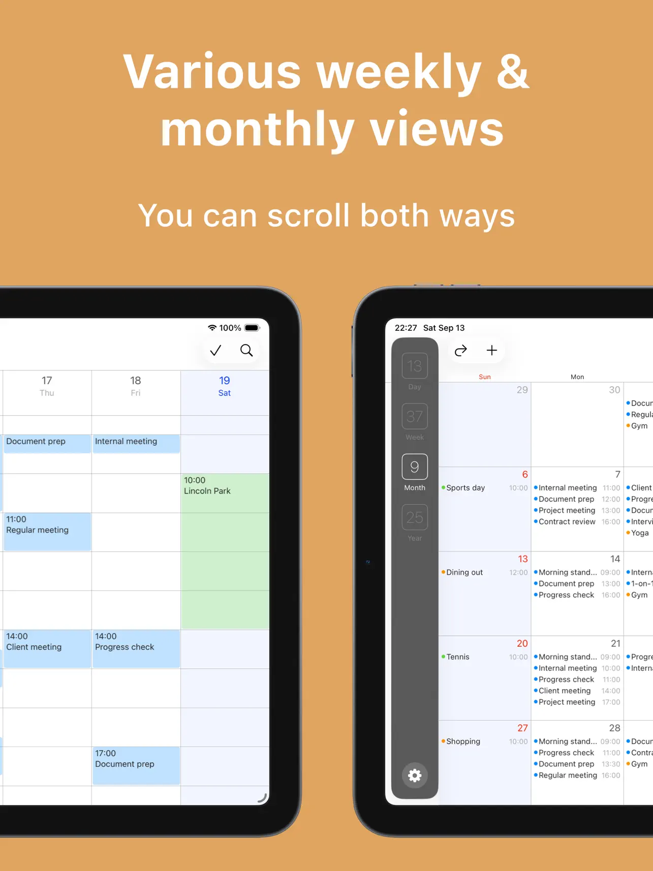 #3. FirstSeed Calendar for iPad (iOS) Bởi: FirstSeed Inc