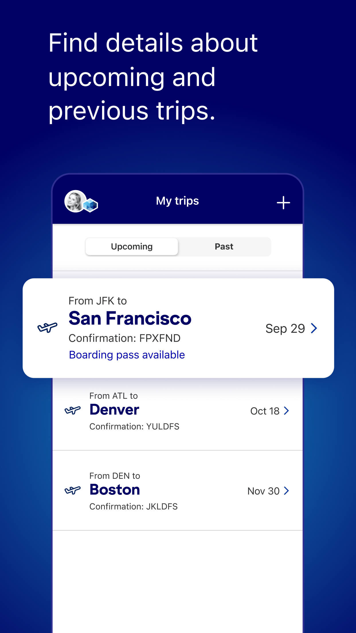 JetBlue - Book & manage trips screenshot 4