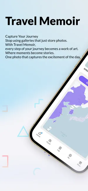 TravelMemoir: AI Log screenshot 1