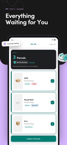 Parcel Tracker - Kiosk Screenshot 4 of 5