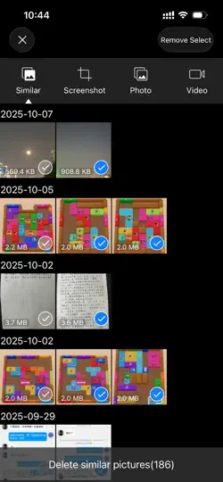 Capture d'écran de Compresseur Vidéo Et Photo sur iPhone 5