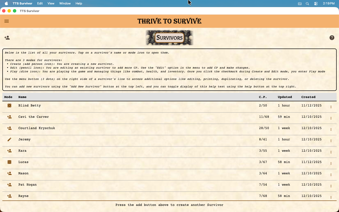 TTS Survivor screenshot 8