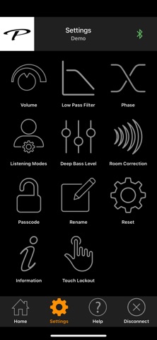Paradigm Subwoofer Control Screenshot 5 of 9