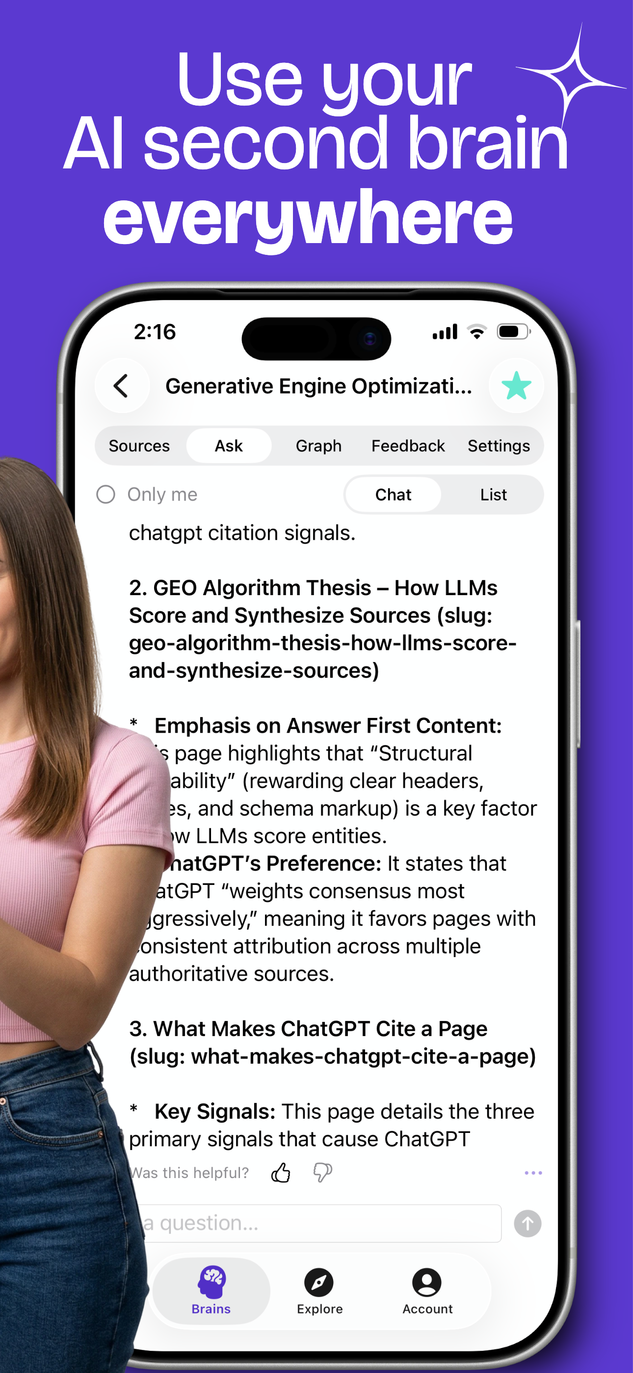 Ounie: AI Second Brain screenshot 4