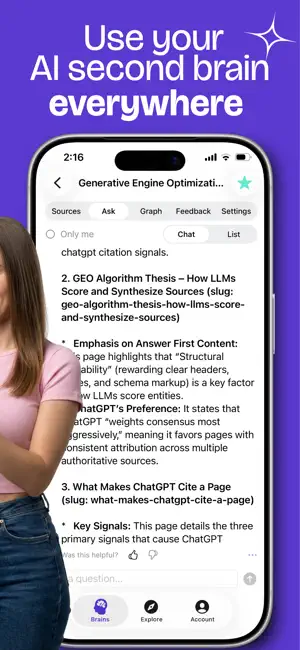 Ounie: AI Second Brain screenshot 4