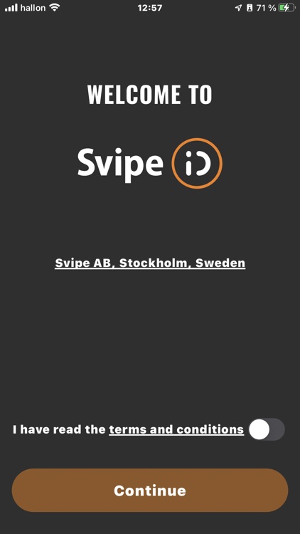 Svipe ID