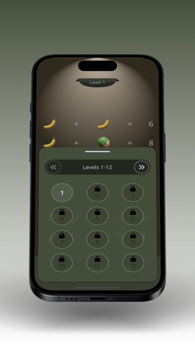 Fruit Math Game: Logic Puzzles Screenshot