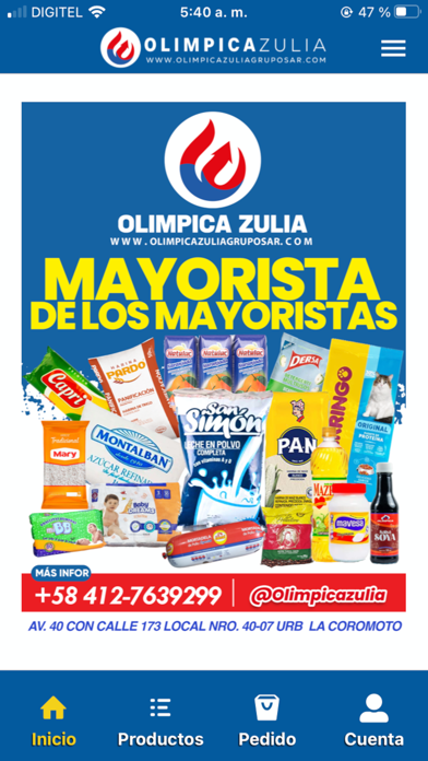Olímpica Zulia Screenshot