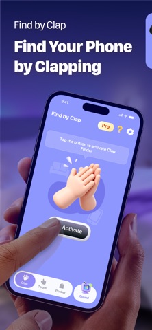 Find By Clap: Phone Finder iPhone screenshot