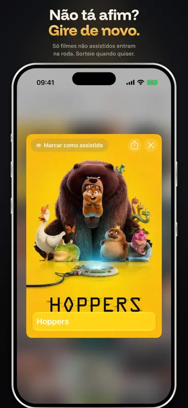 A Lista de Filmes: Roleta screenshot 5 of 6
