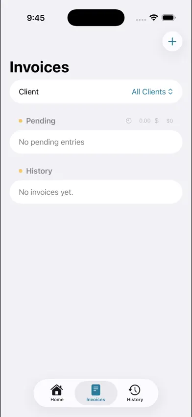 Consulting Time Management screenshot 2