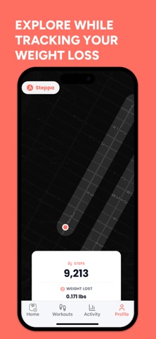 Steppa - Track & Explore screenshot