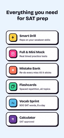 Prepful: SAT Exam Prep iPhone screenshot
