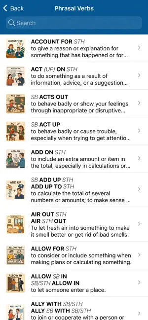Phrasal Verbs in Action screenshot 3