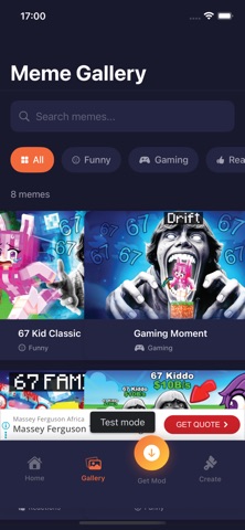 67 Kid meme Mod MCPE screenshot