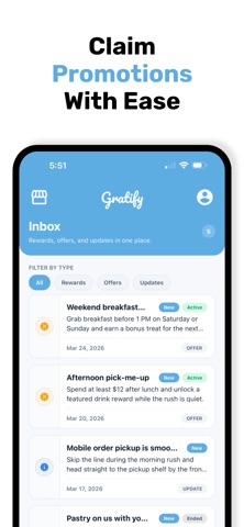 Gratify - Loyalty Rewards Screenshot 3 of 6