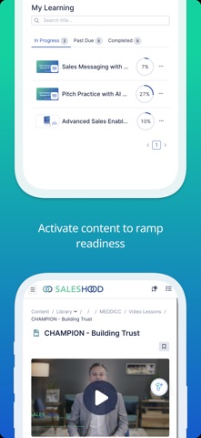 SalesHood screenshot