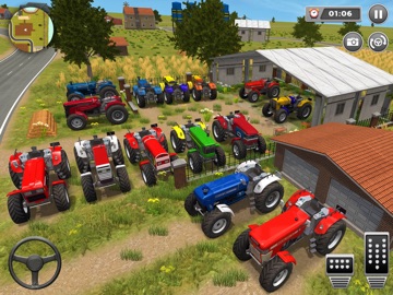 Real Tractor Farming Game iPad screenshot