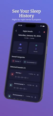 Sleepscope: 打鼾记录器 screenshot