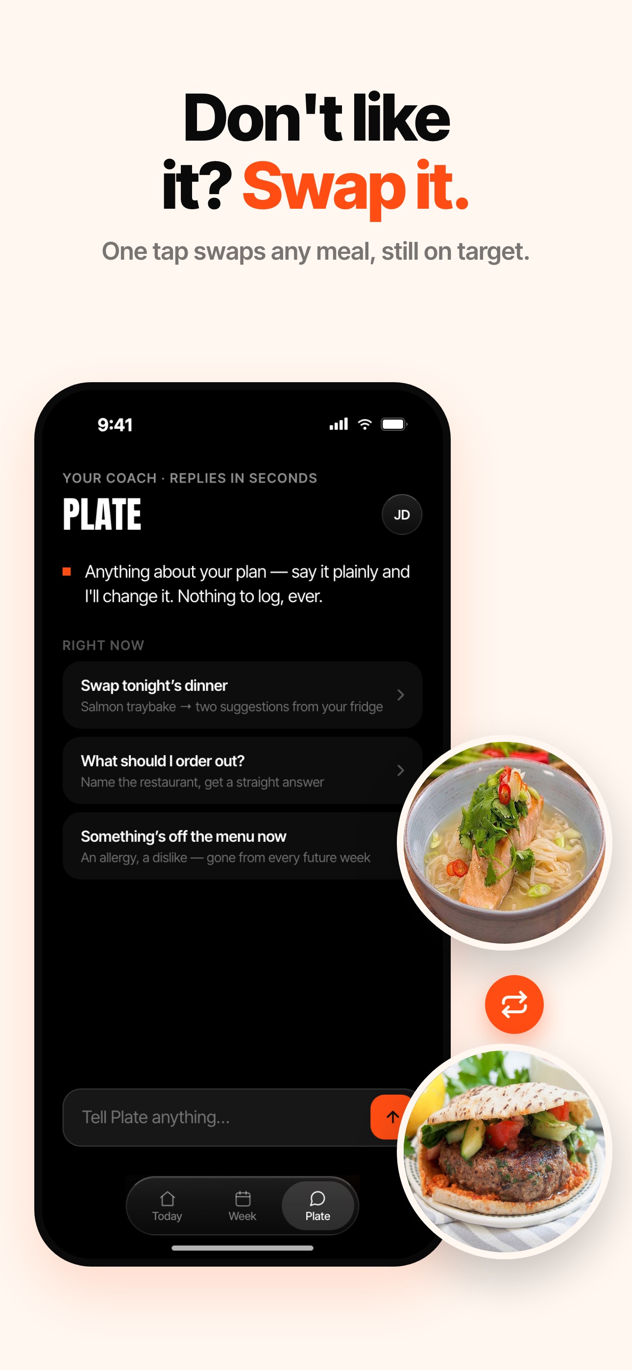 Screenshot 3 of Plate: Weight Loss Meal Plan
