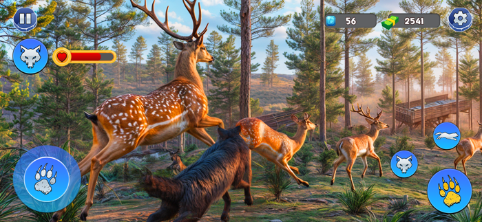 Wolf Simulator Wild Craft RPG